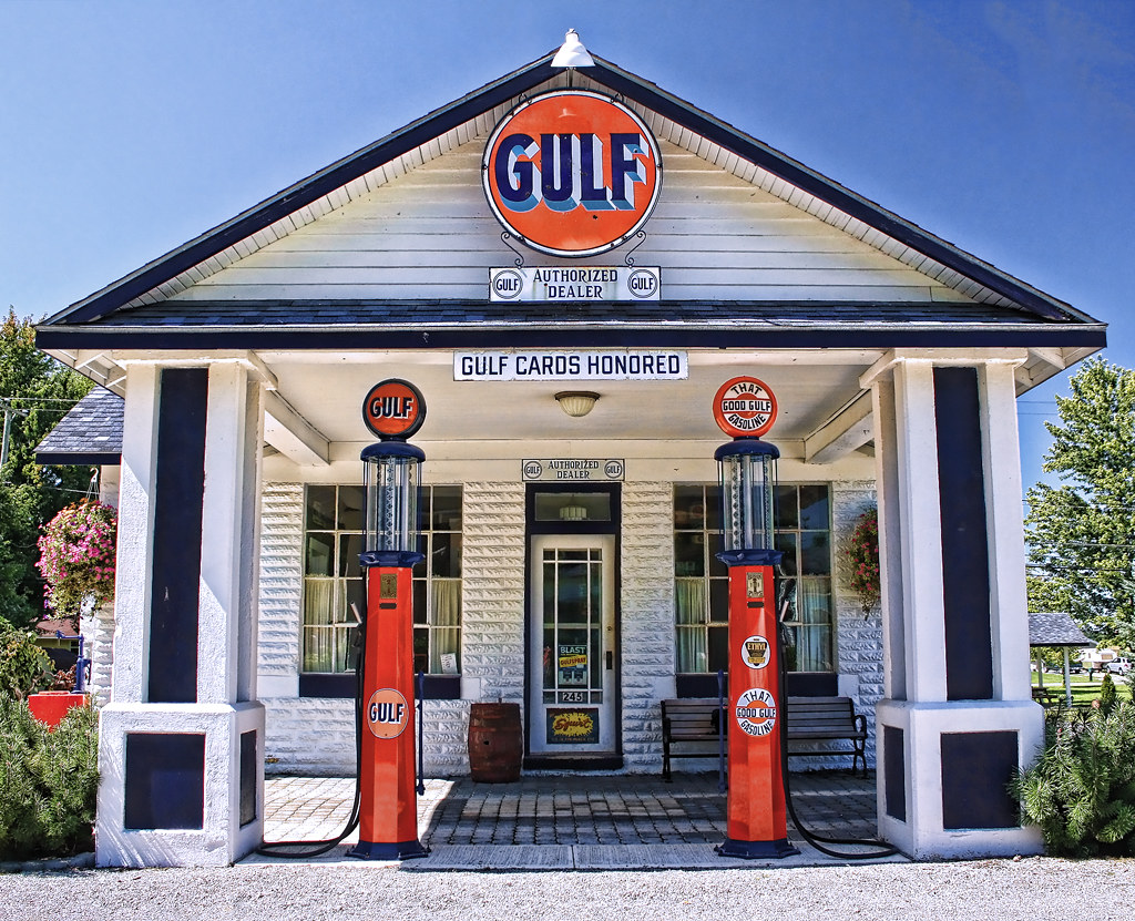 Gulf Station, Mt. Victory, Ohio JeremyRDavis Flickr