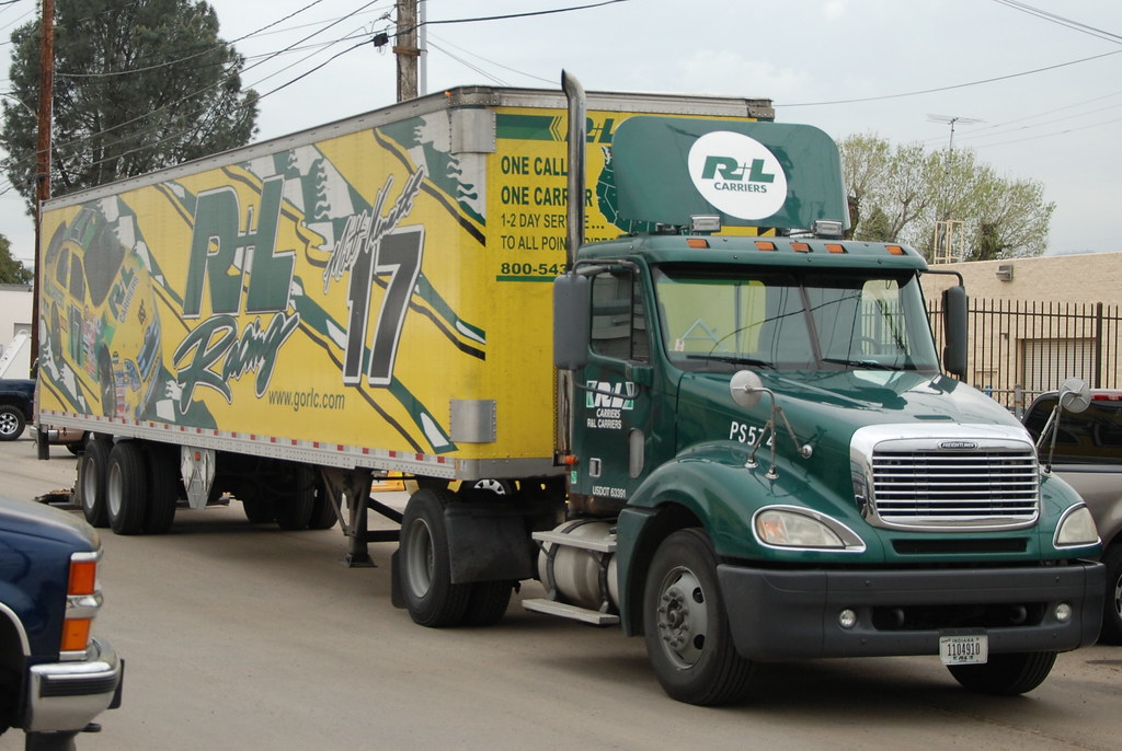 R+L CARRIERS FREIGHTLINER BIG RIG TRUCK Navymailman Flickr