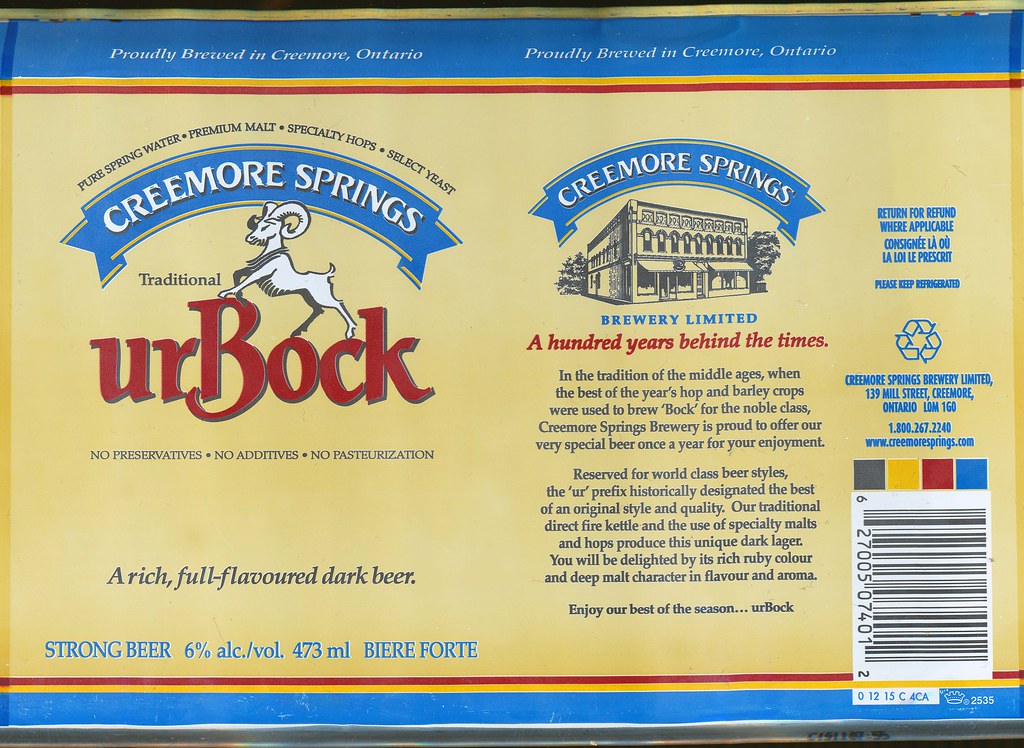 urBock Creemore Springs Brewing Limited April 25, 2011 … Flickr
