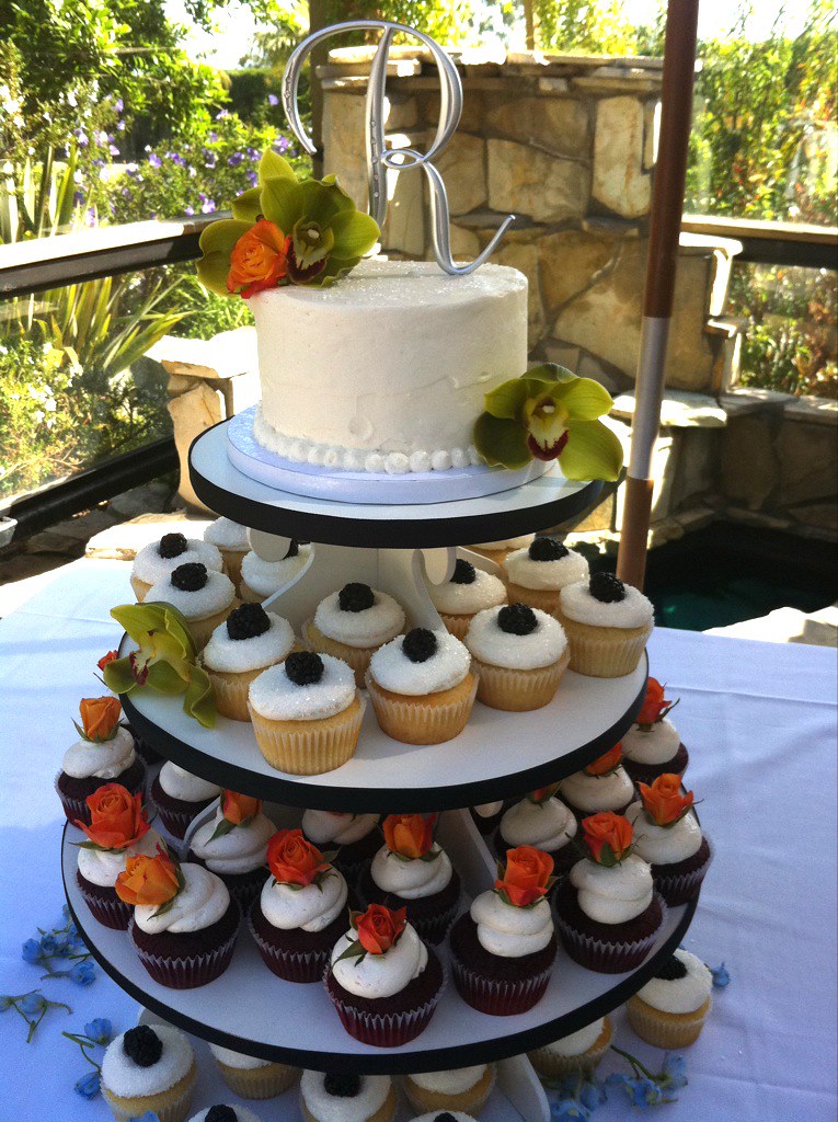 Dana Point wedding cupcake tower Flickr