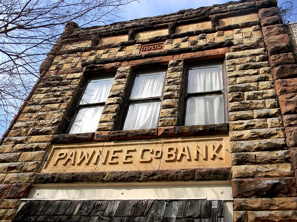 Pawnee County Bank Bank in Pawnee, Oklahoma built in 1902
