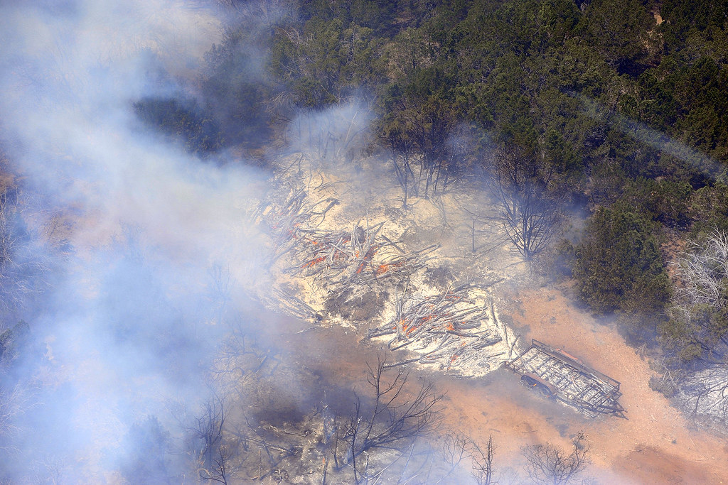 POSSUM KINGDOM WILDFIRE 7 Flames destroy property near Pos… Flickr