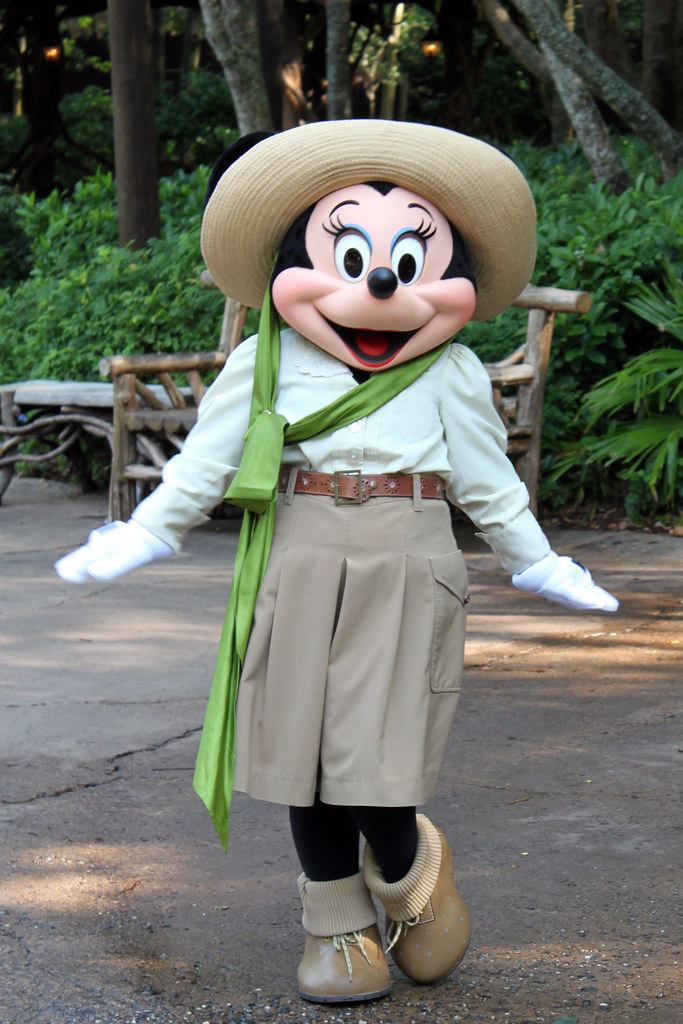 Minnie Mouse Disney's Animal Kingdom. Walt Disney World Re… Flickr