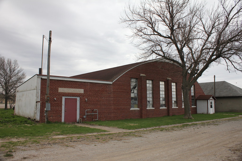School Auditorium Henderson, IA I think at one time the … Flickr