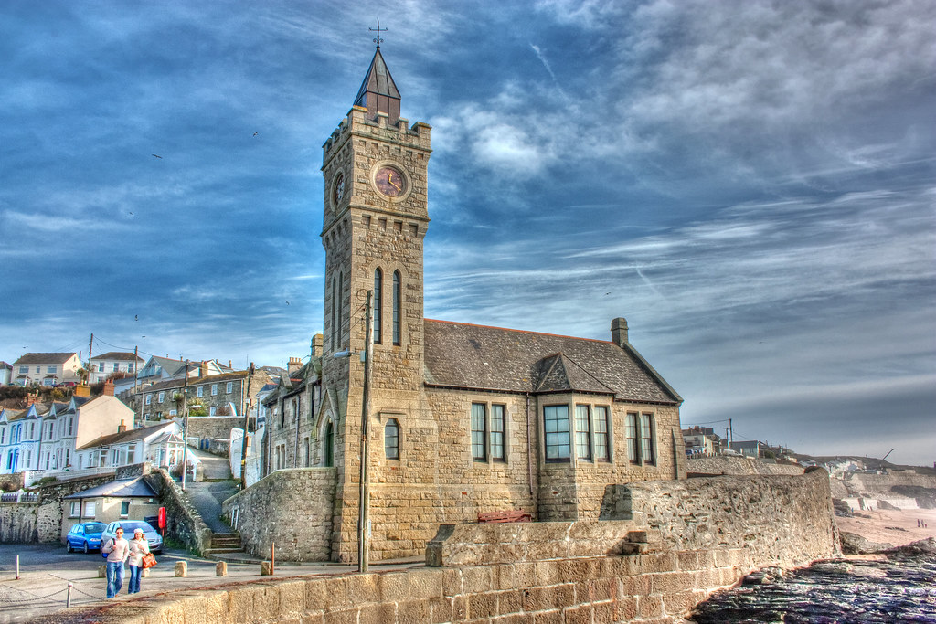 Church Porthleven Church overlooking Porthleven harbour Lee Crosbie Flickr