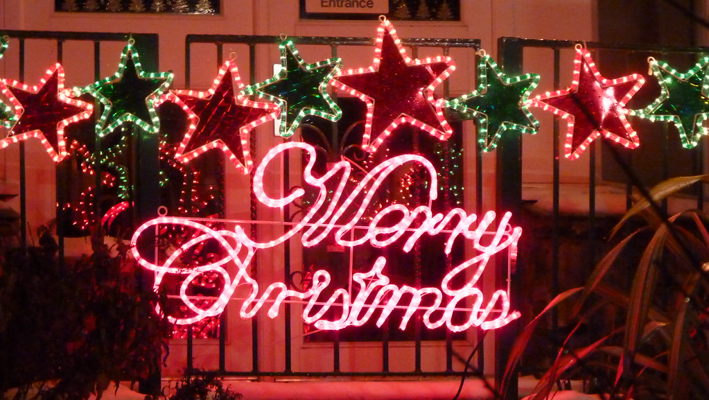 226 Christmas Lights/Grange Over Sands/Cumbria 20/12/2009 Flickr