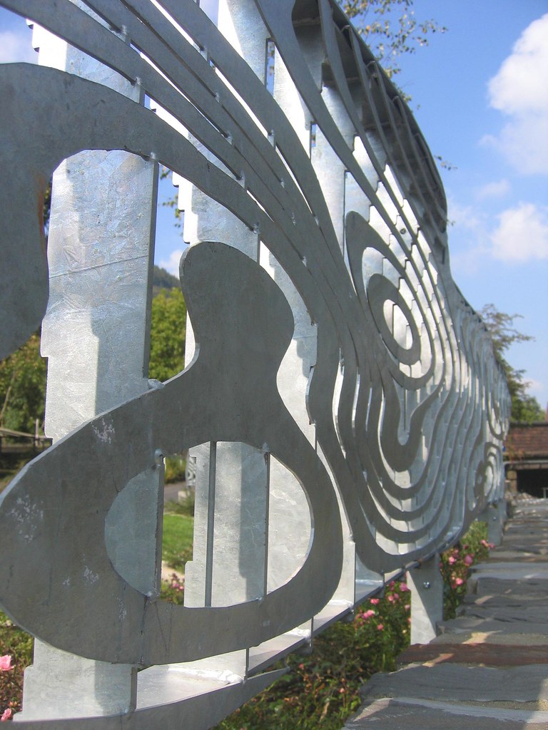 Ripple Railings Caerphilly County Borough Council Flickr