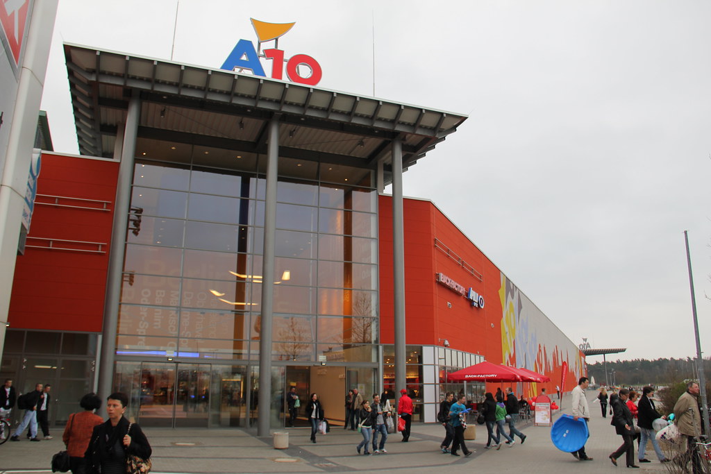 A10 Center, Entrance West A10 Center Chausseestraße 1 1574… Flickr