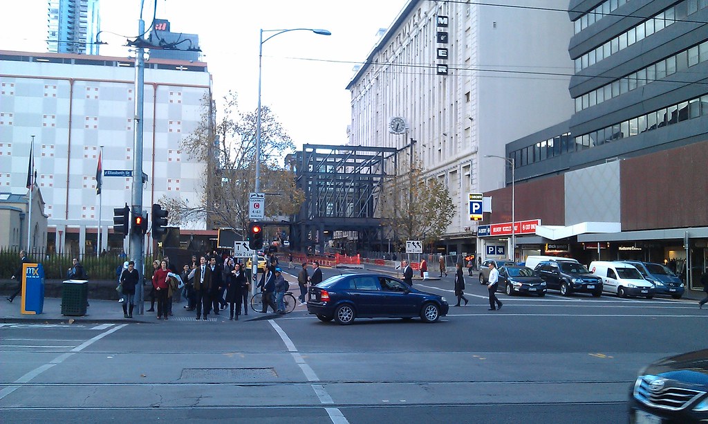 Lonsdale Street, Melbourne Looks like they're building a n… Flickr