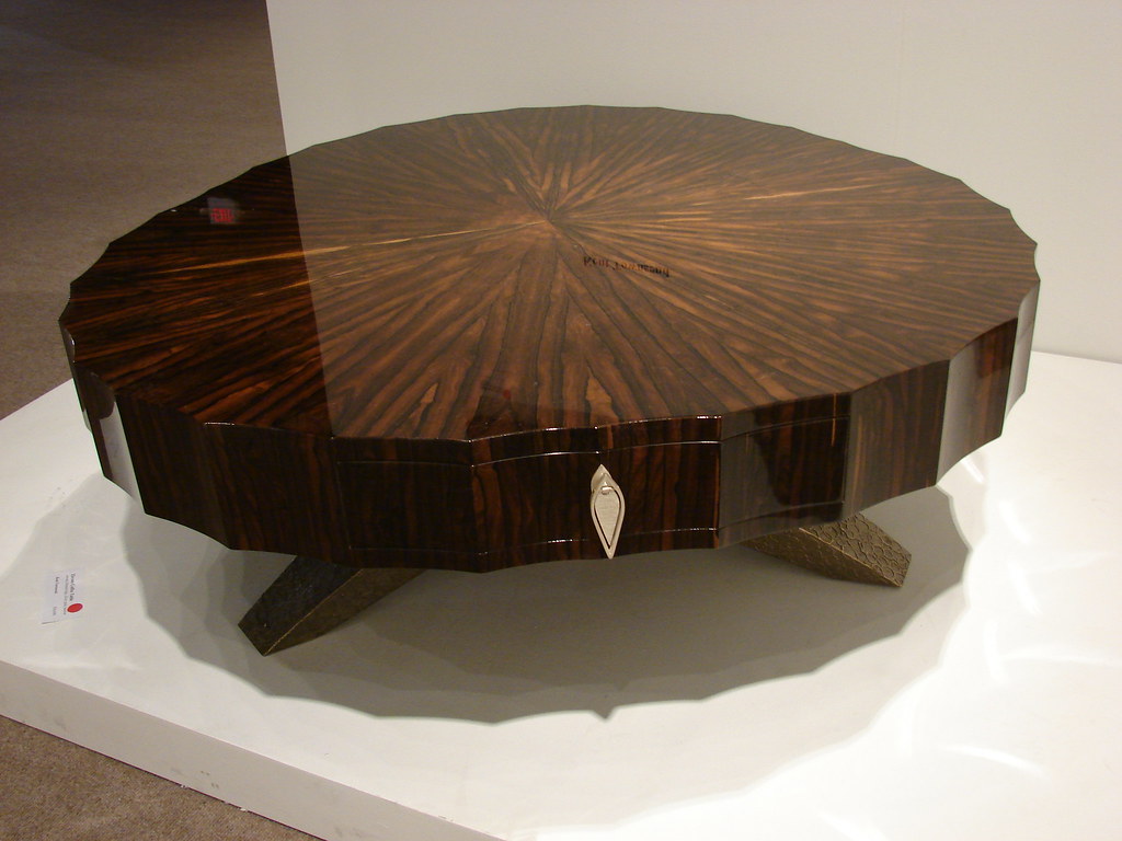 Kent Townsend "Zircote Coffee Table" zircote, bronze legs,… Flickr