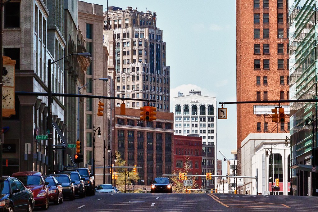 Griswold Street Financial District Looking northwest up … Flickr