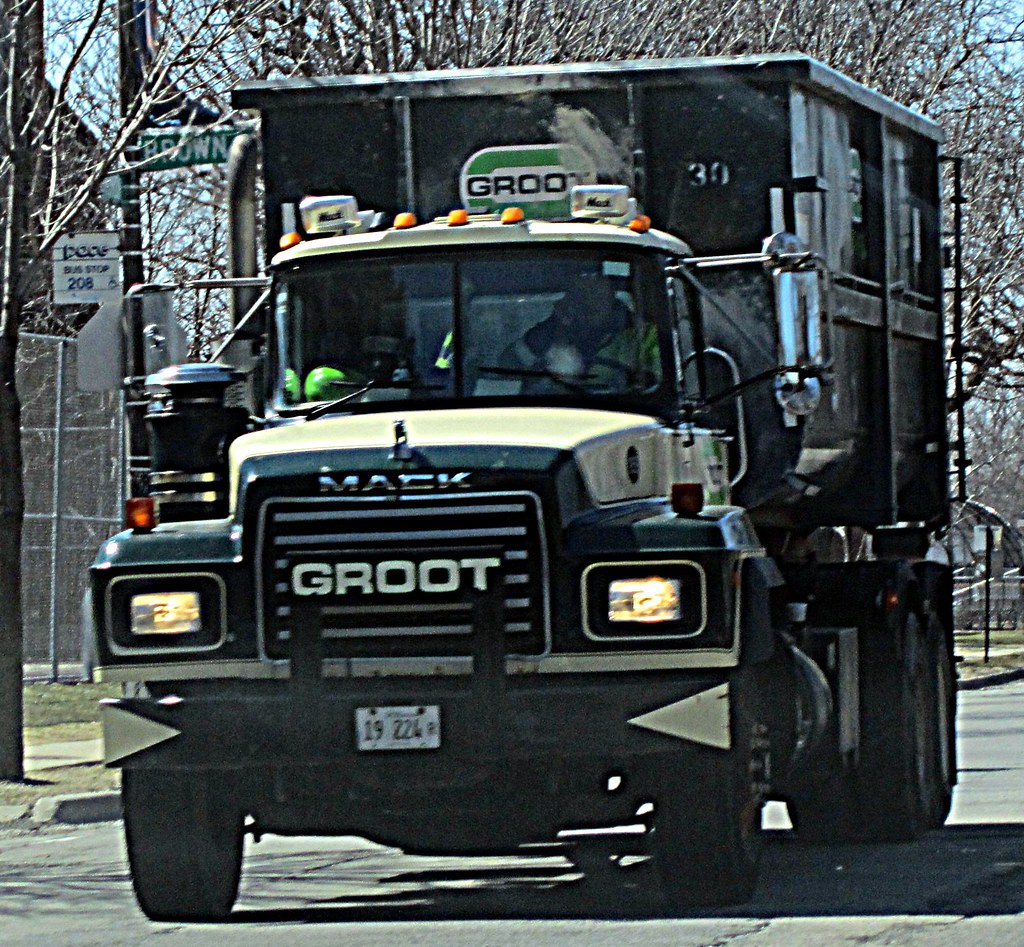 Groot Waste Services Mack RD Roll off PublicServiceEquipmentFan Flickr