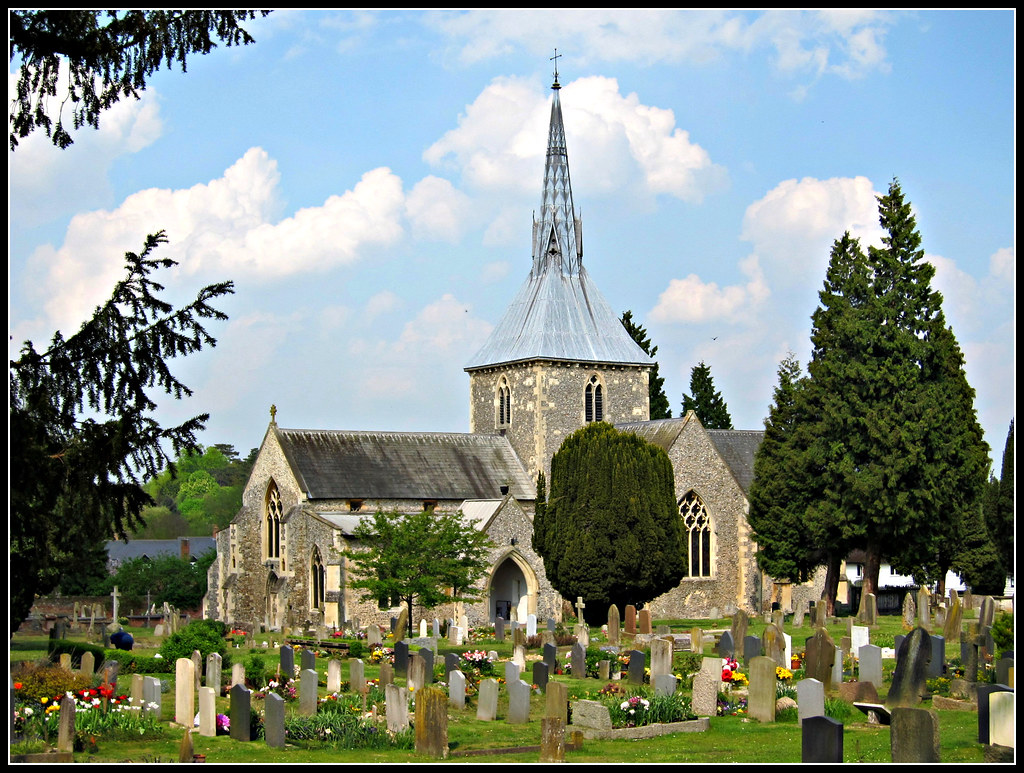 St Helens Church Wheathampstead Seemed appropriate for