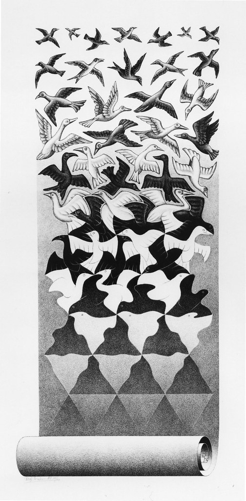 Liberacion Liberation M C Escher 1955 M C Escher Flickr