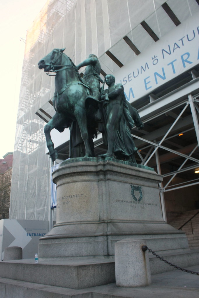 Equestrian Statue of Theodore Roosevelt at the American Mu… Flickr