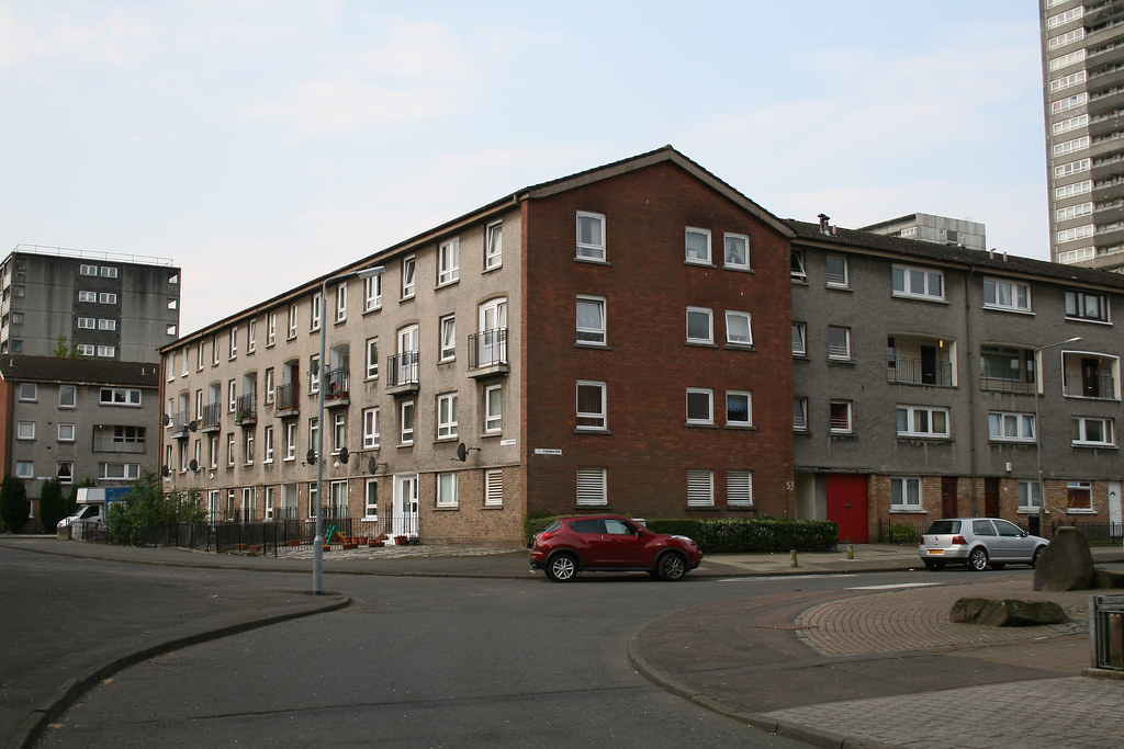 Glasgow housing estates. Glennfinnan drive..Maryhill.Wyndf… Flickr