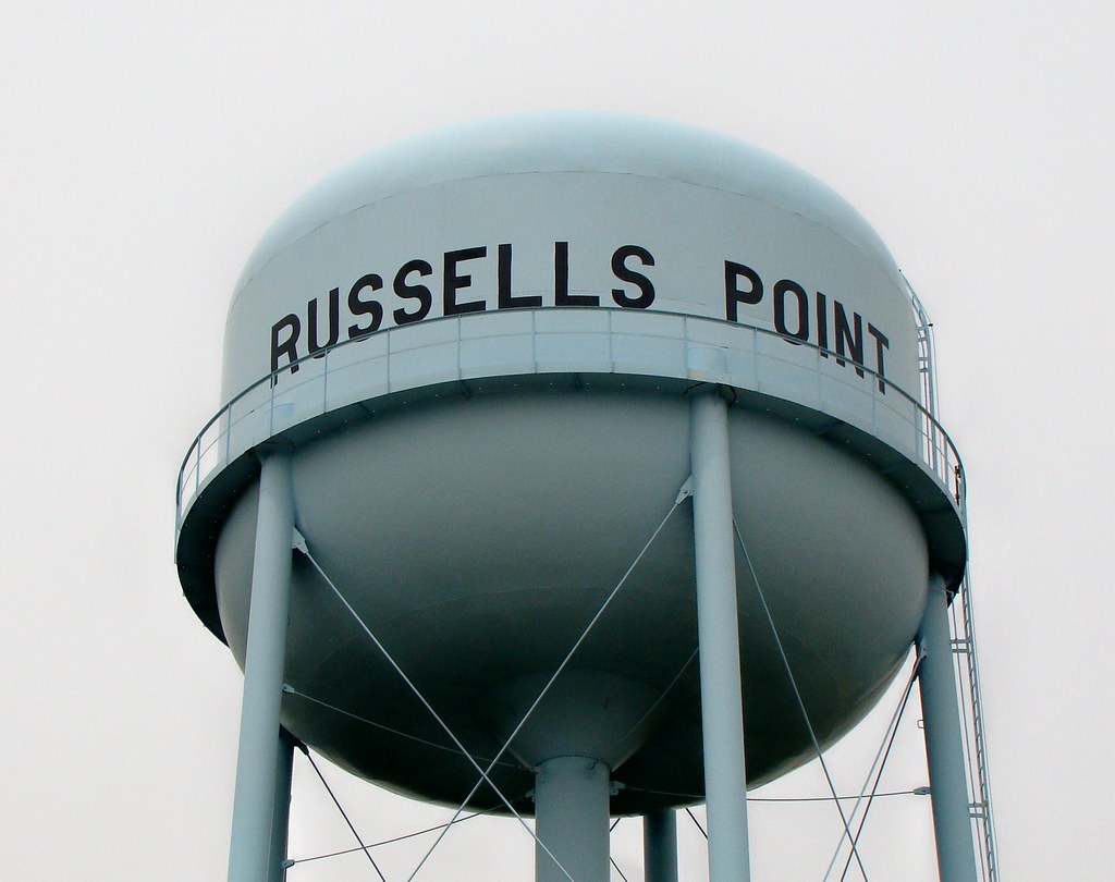 OH, Russells PointMunicipal Water Tower Alan C of Marion,IN Flickr