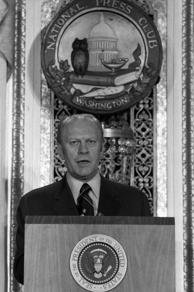 President Gerald R. Ford, New York City Bailout on October… Flickr