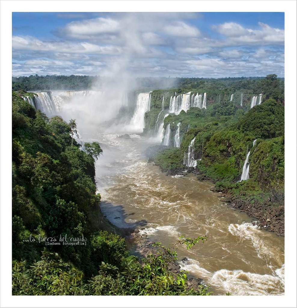 Cataratas de Iguazú desde el lado brasilero