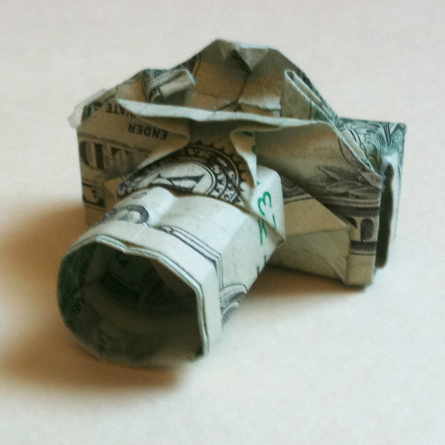 Dollar Camera This is a camera made from a dollar bill. It… Flickr