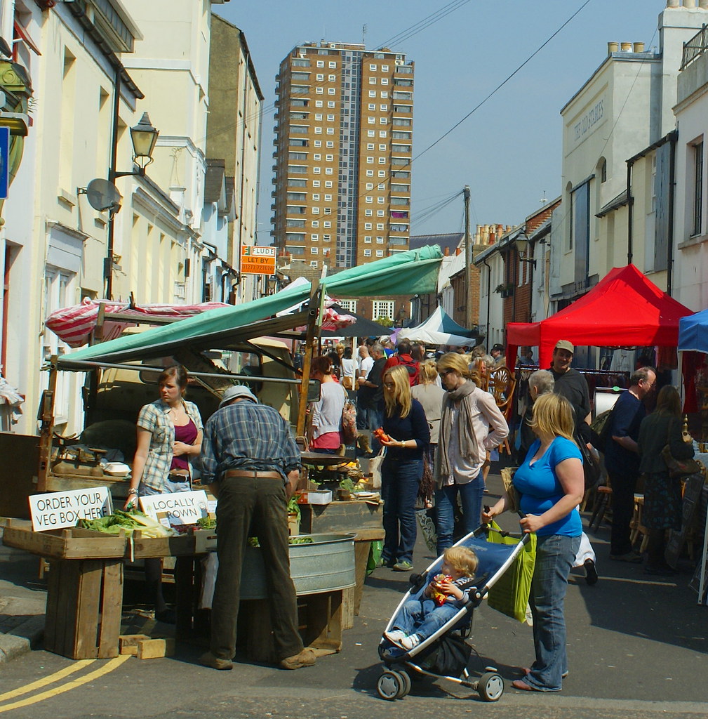 Upper Gardner Street market, Brighton, Sussex UK 30.04.11 Flickr