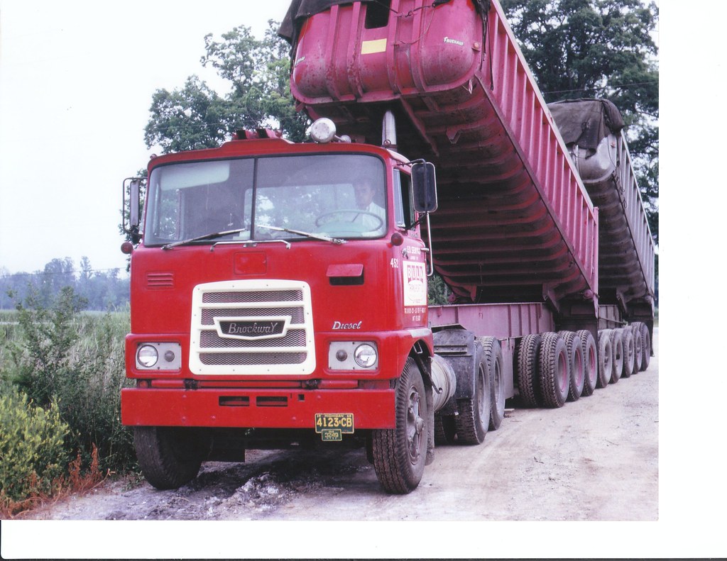 brcky01 Brockway cabover owned by Ed Senyko leased to Bulk… Flickr
