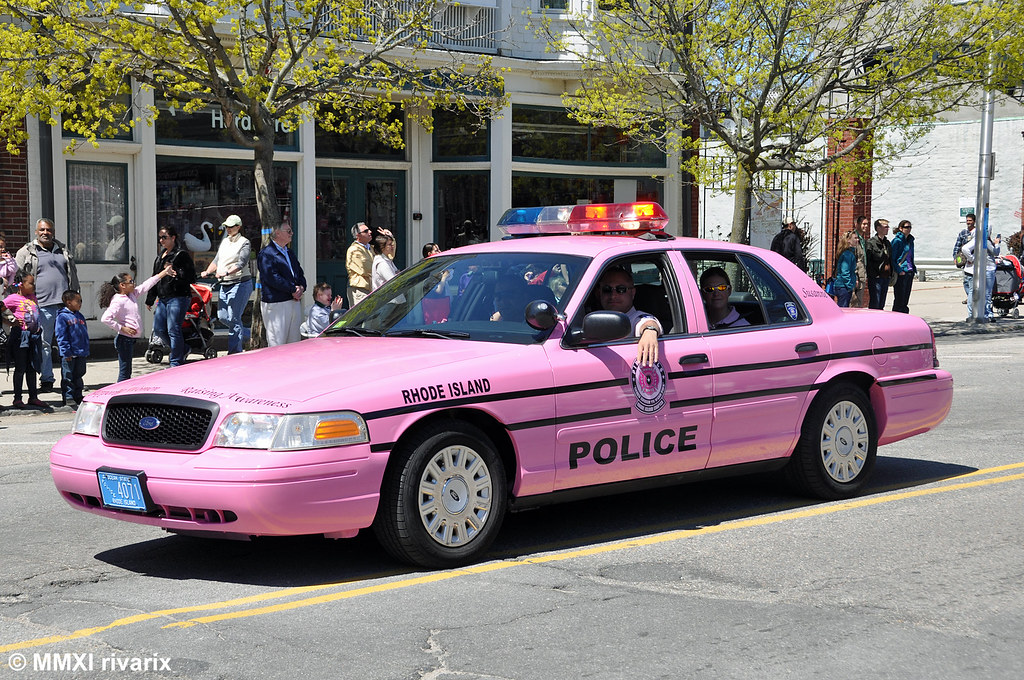 230 National Police Parade Rhode Island Pink Heals Flickr