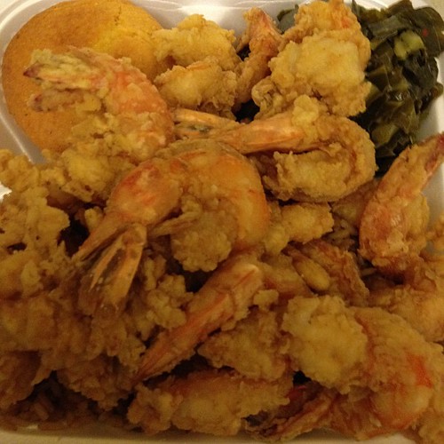 Best fried shrimp in Miami. Shaker's Conch House. Peas & r… Flickr
