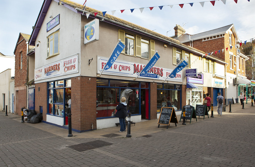 Mariners Fish & Chip shop at Paignton ( Gluten free ) Flickr