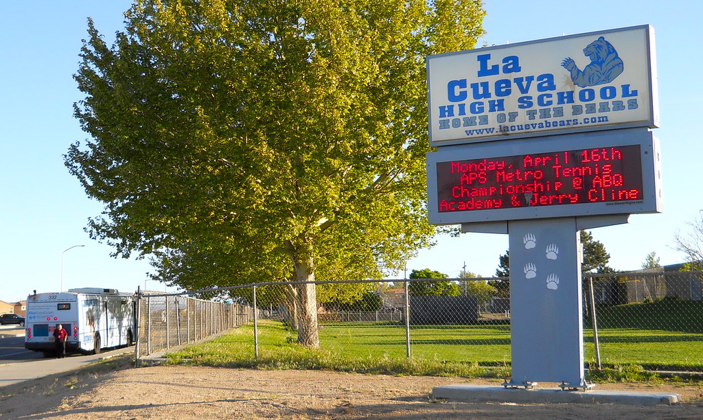 City Bus at La Cueva High School Flickr