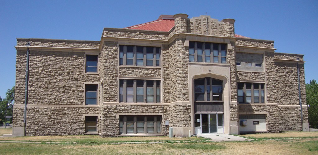 Old Memorial High School (Hill City, Kansas) Hill City is … Flickr
