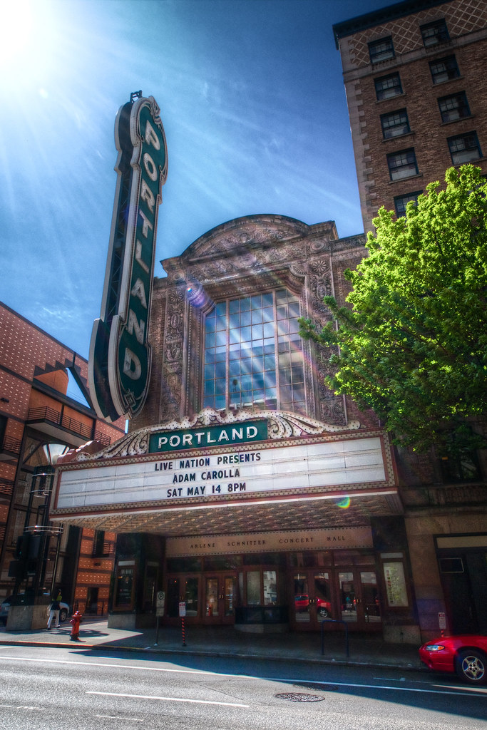 Portland Theater Portland, Oregon. Bryan Scott Flickr