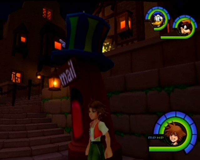 Traverse Town Mailbox with Tidus Firstperson view of Tidu… Flickr