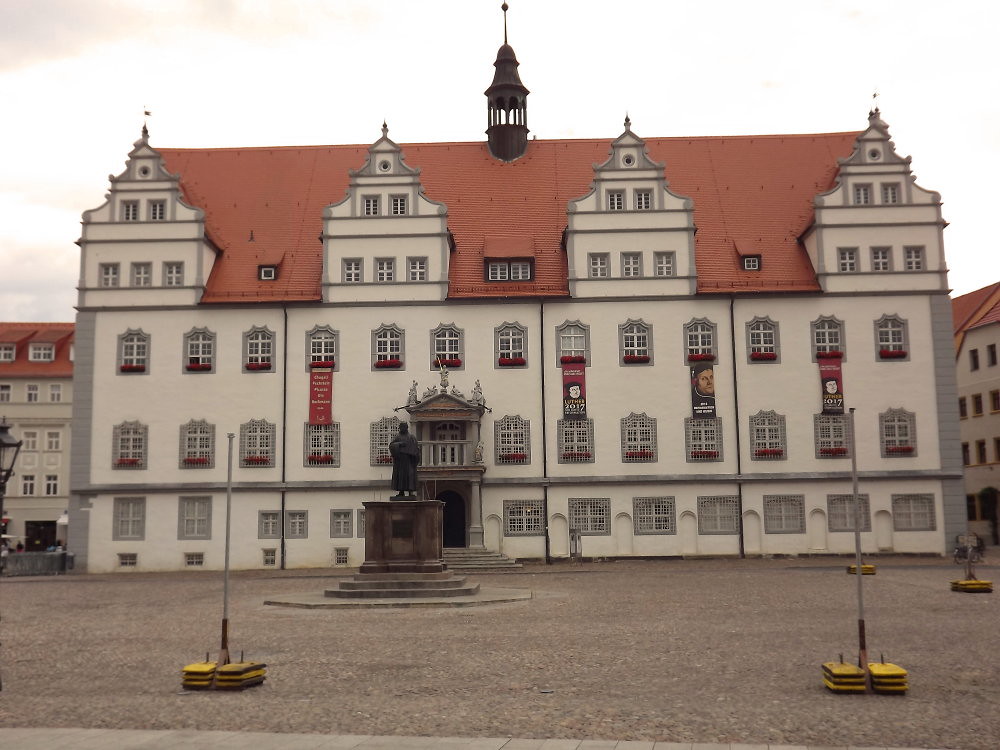 Town Hall of Wittenberg built during Luther's first few… Flickr