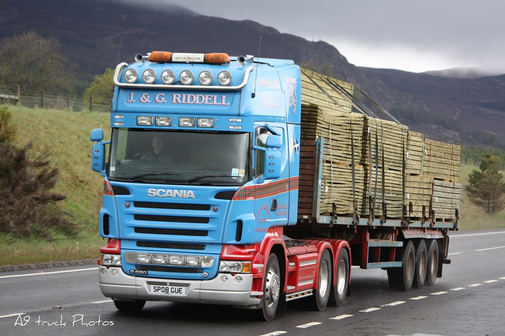 J & G Riddell SP08GUE A9 at Kincraig A9 Truck Photo's Flickr