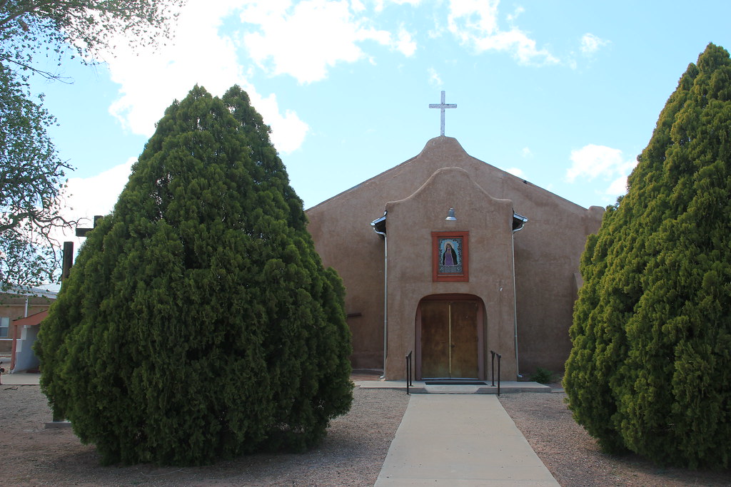 Our Lady of Sorrows Parish Church, La Joya, NM David Stephenson Flickr