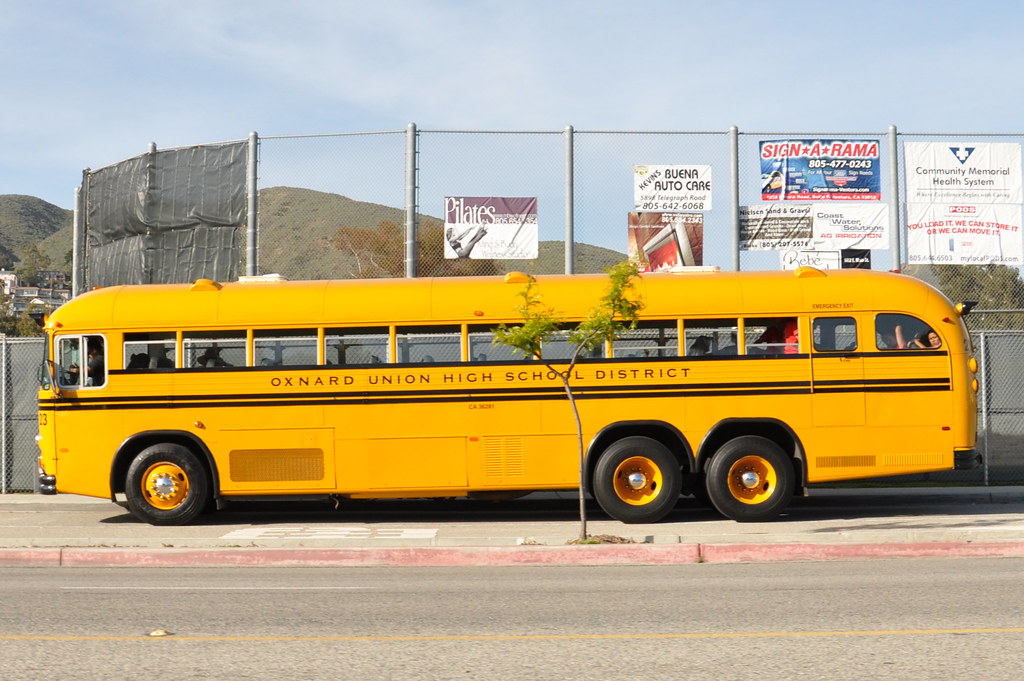 OXNARD UNION HIGH SCHOOL DISTRICT CROWN SCHOOL BUS Flickr