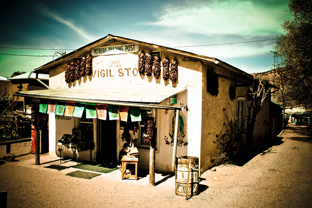 Vigil's Store, Chimayo, New Mexico The store next door to … Flickr