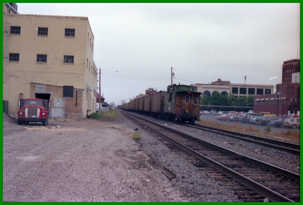 Rail Freight Fargo North Dakota September 1988 John R Flickr