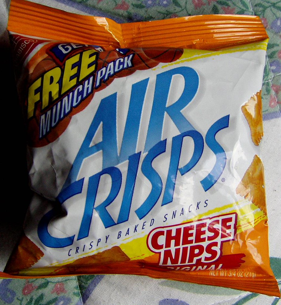 1999 (ish) full Air Crisps bag a photo on Flickriver