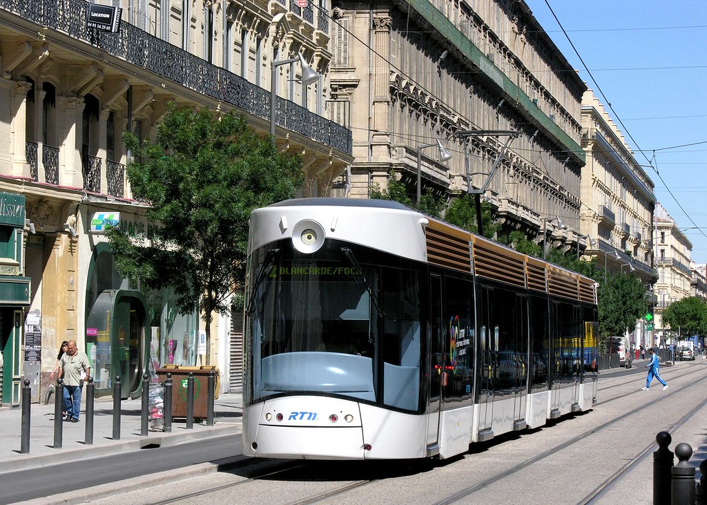 RTM Marseilles Car 009 on Rue de la Rèpublique approachin… Flickr