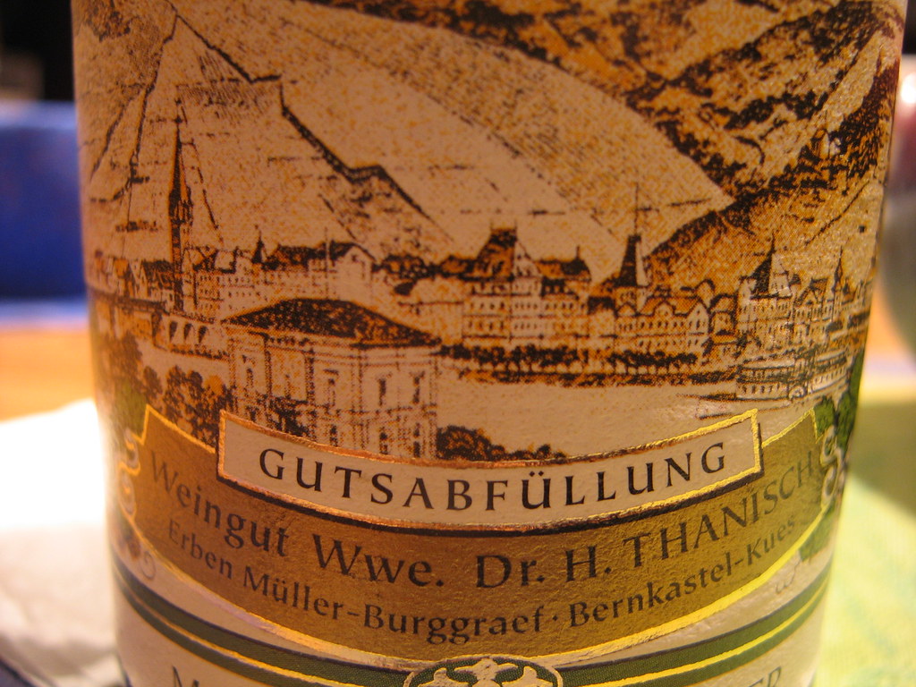 German Wine From the Rhine valley region. A really good wh… Flickr