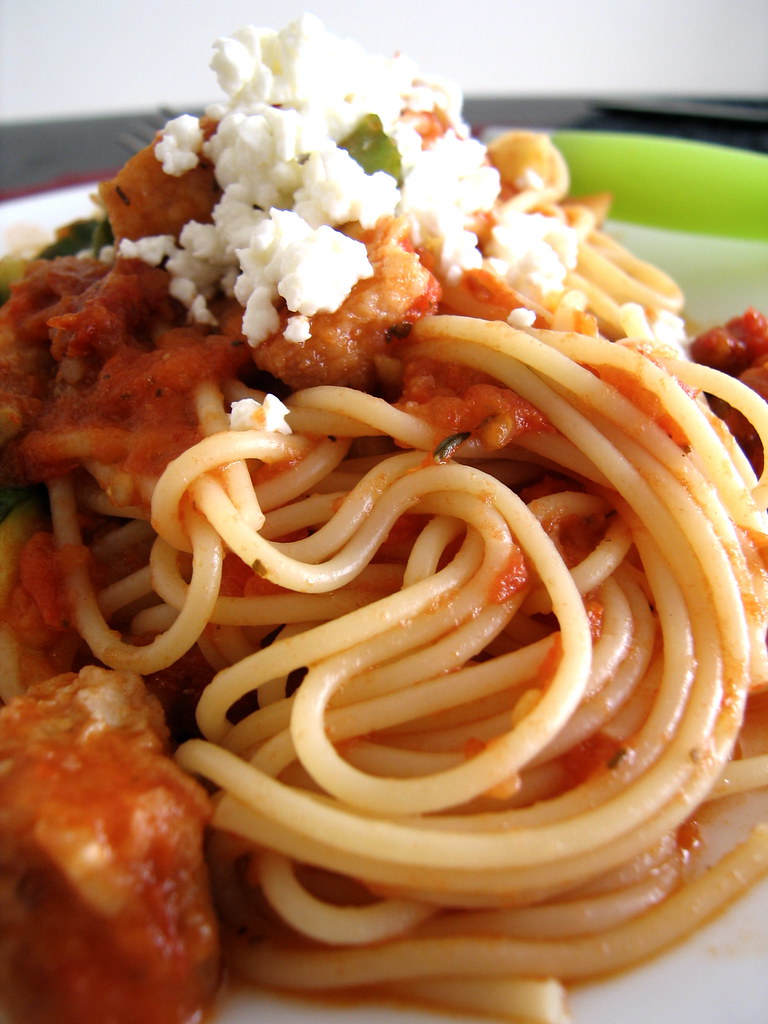 Spaghetti with Feta Cheese c3lsius_bb Flickr