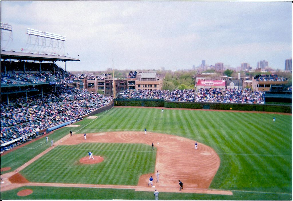 wrigley field My first American baseball game experience Lo Ga Flickr