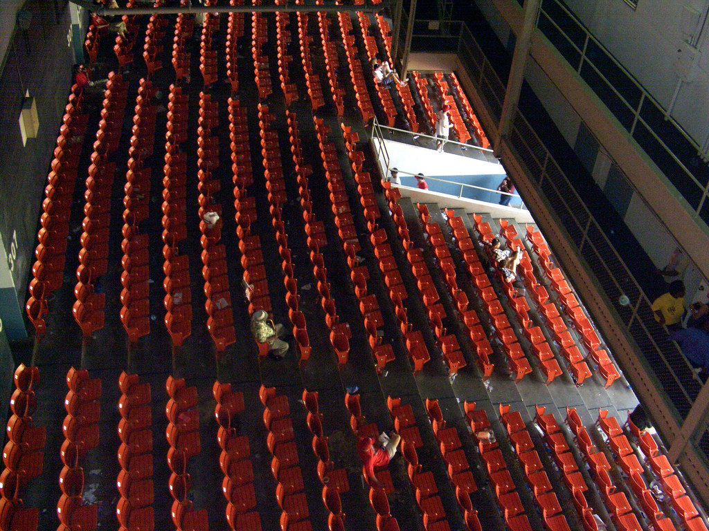 Empty Bleachers At Nhra Events 2023 Elvis Has Left The Building The bleachers empty out at RFK… Flickr