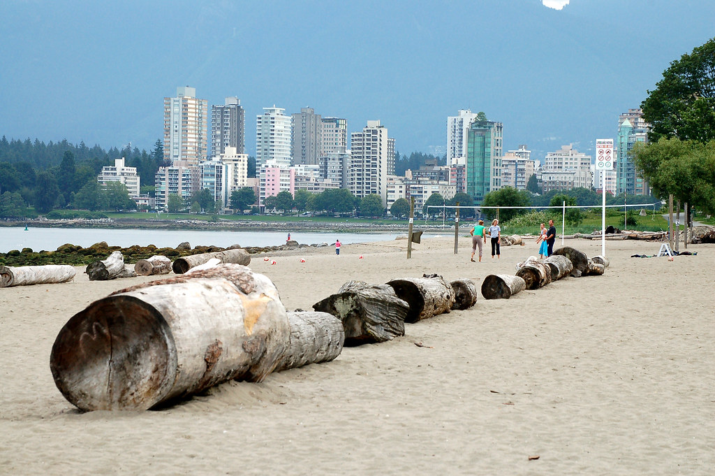 Kits Beach Kits Beach Near Watermark Restaurant Randy Mennie Flickr