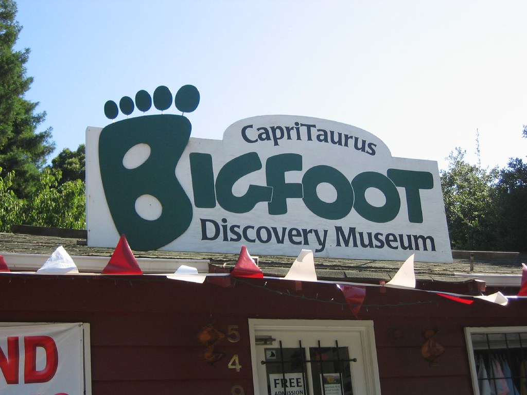 Bigfoot Discovery Museum This was great! A Bigfoot museum!… Flickr
