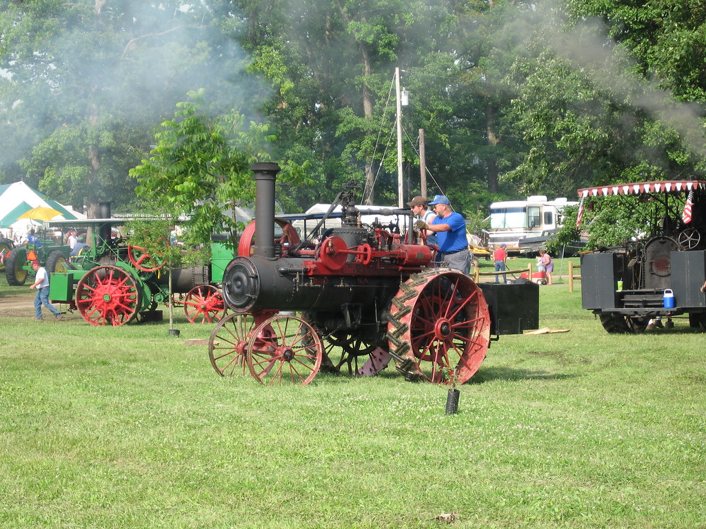 Steam Thresher Show Plain City Ohio steam engine Terry Bauerle Flickr