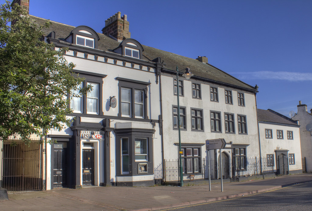 What was the 'Old Hall' Egremont main Street HDR Chris Wood 1954 Flickr