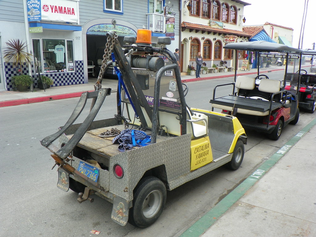 Golf cart tow truck Green Cactus Flickr